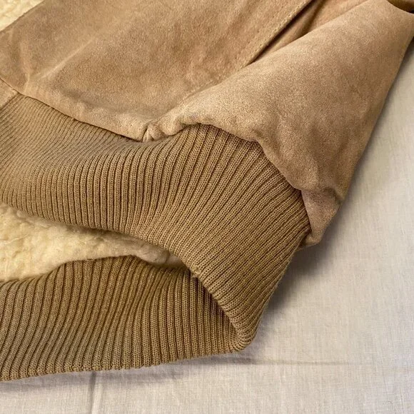 Gender Neutral Thick Wool Lined Leather Jacket - Repp, Ltd. - Picture 10 of 14